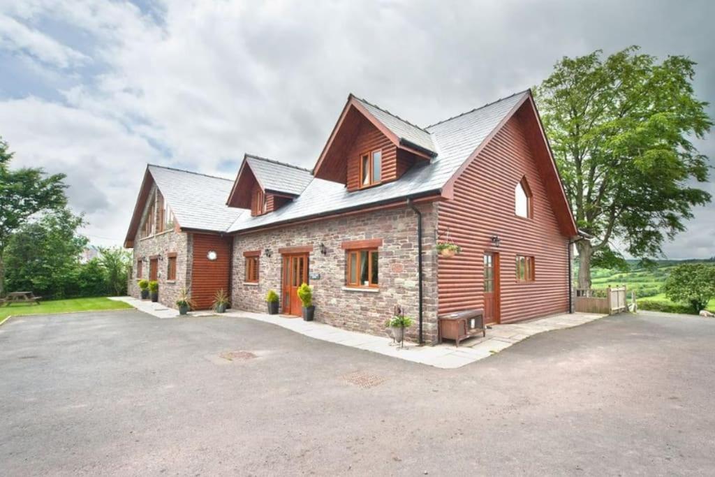Beech Tree Eco Lodge Brecon Exterior foto